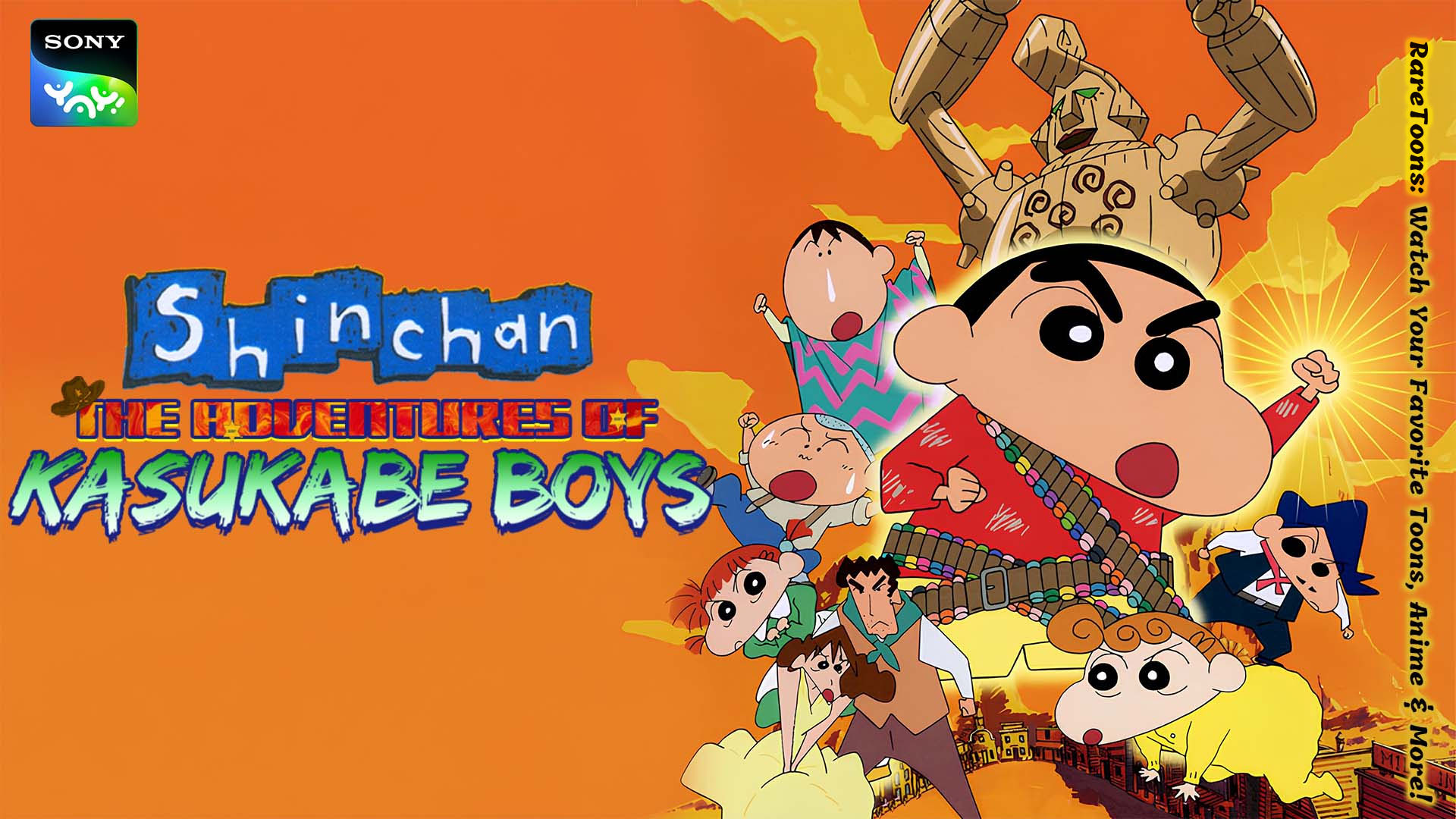 Shin-chan the Movie 12: The Adventures of the Kasukabe Boys Hindi – Tamil – Telugu Download