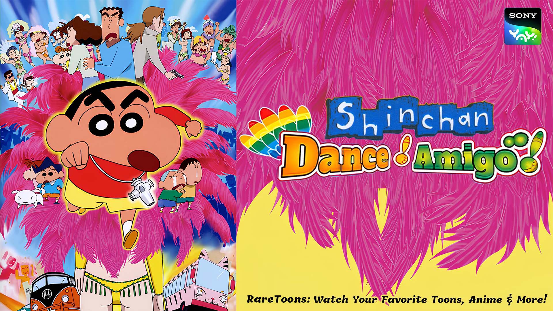 Rare Toons India Shin-chan the Movie 14: Dance Amigo Hindi – Tamil – Telugu Download