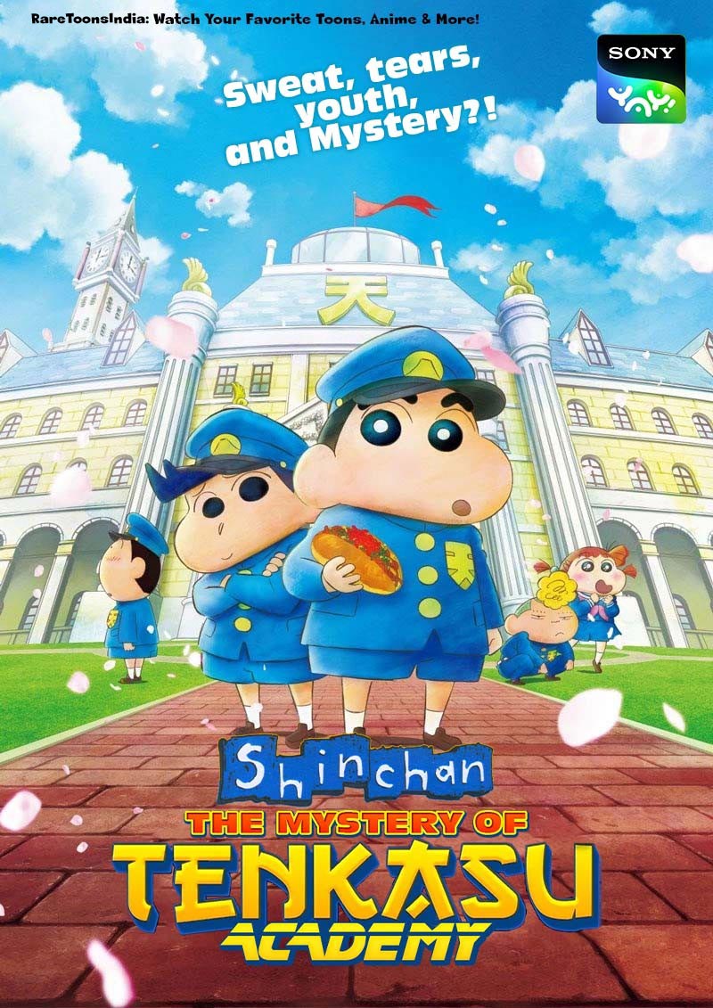Rare Toons India Shin-chan the Movie 29: The Mystery of Tenkasu Academy Hindi – Tamil – Telugu Download