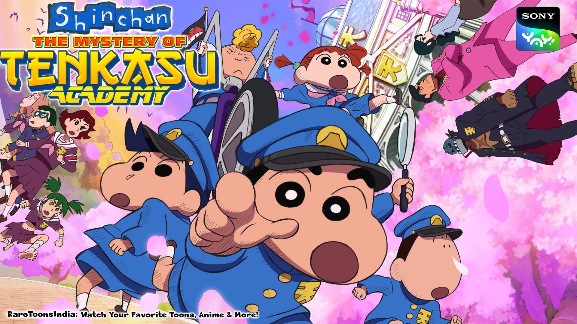 Shin-chan the Movie 29: The Mystery of Tenkasu Academy Hindi – Tamil – Telugu Download
