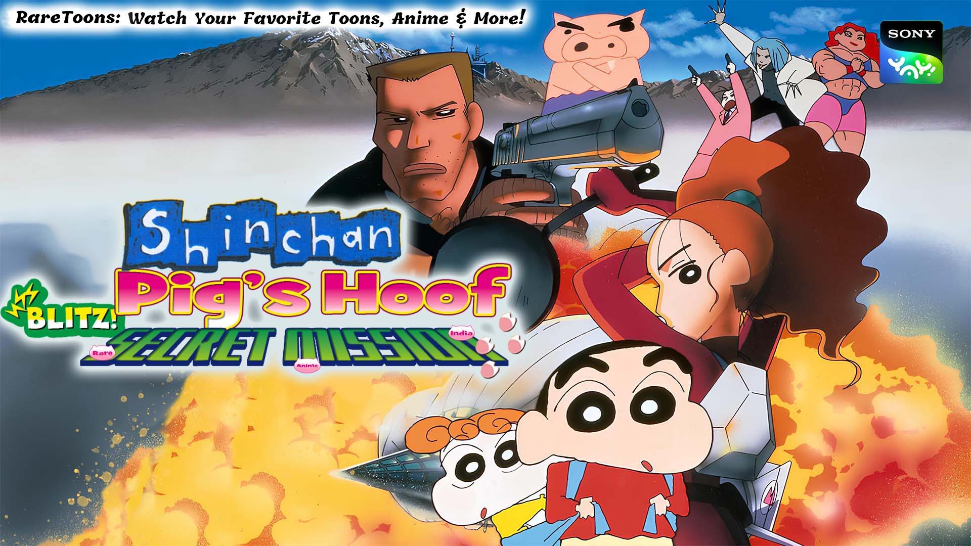 Shin-chan the Movie 06: Blitz! Pig’s Hoof’s Secret Mission Hindi – Tamil – Telugu Download