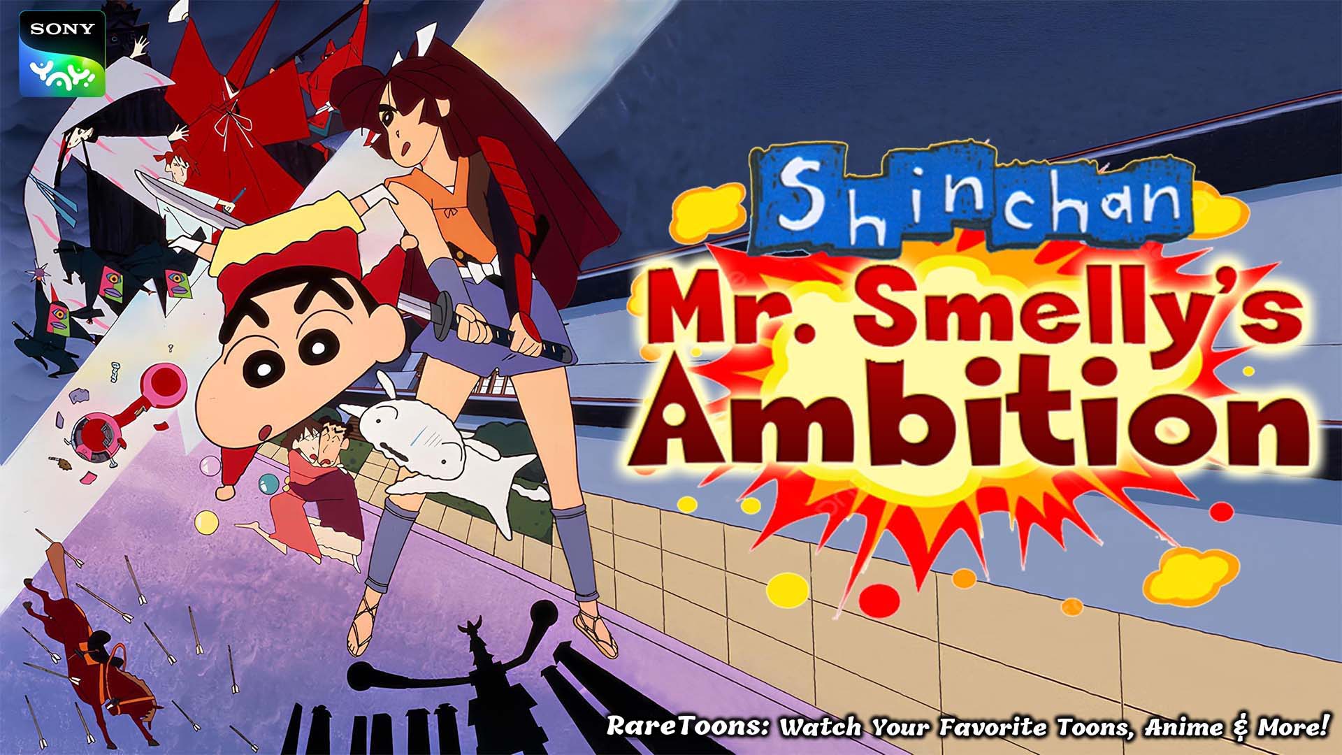 Rare Toons India Shin-chan the Movie 03: Mr. Smelly’s Ambition Hindi – Tamil – Telugu Download