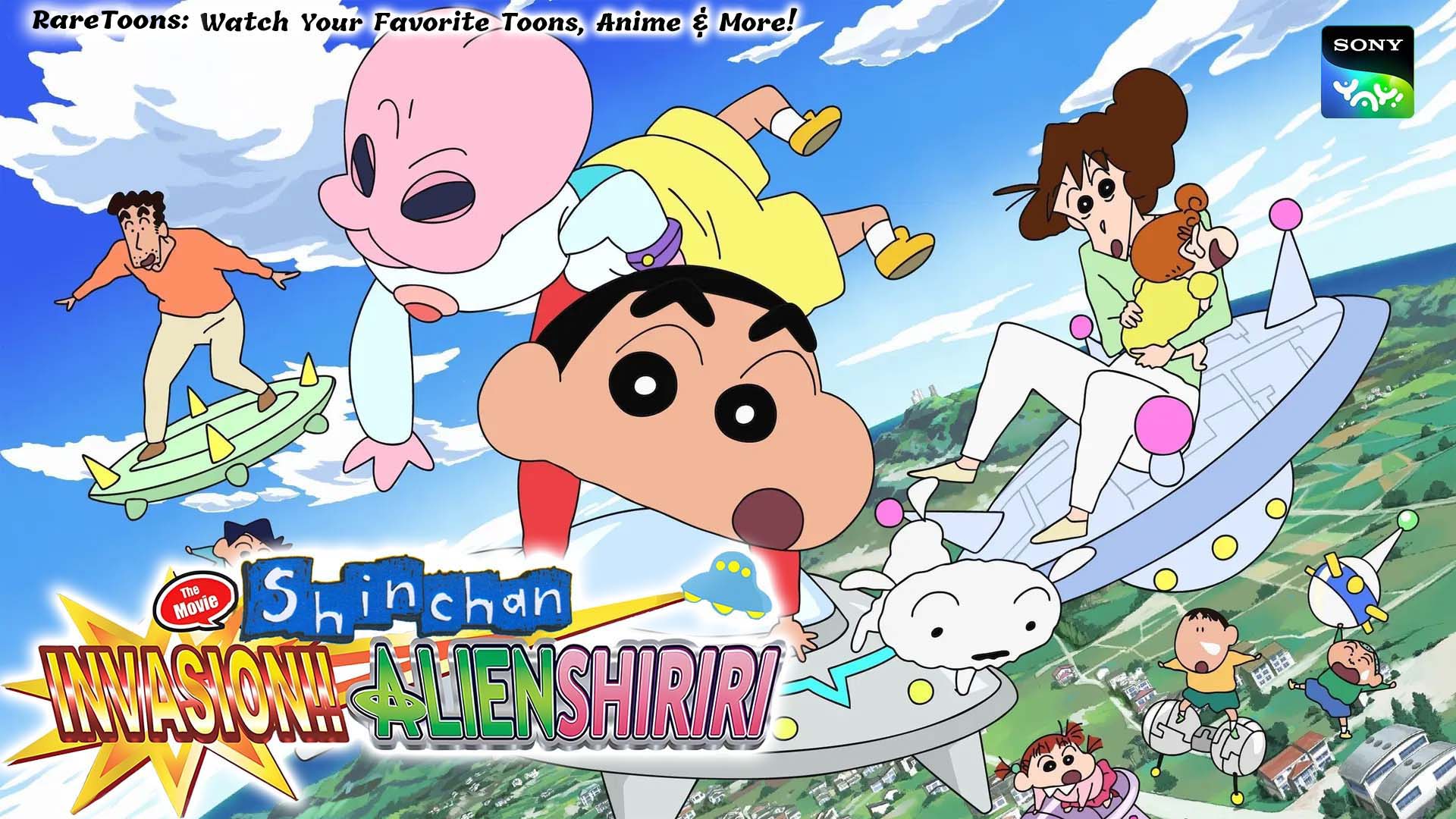 Shin-chan the Movie 25: Invasion!! Alien Shiriri Hindi – Tamil – Telugu Download